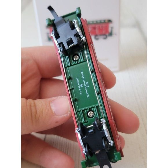 Hallmark Leonel Nutcracker root baggage coach 2012 ornament Xmas train - Picture 5 of 7